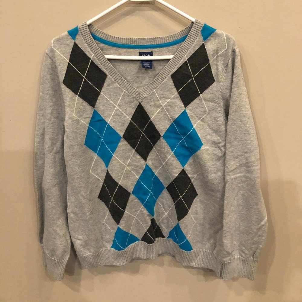 V-neck Lightweight Sweater Size XL